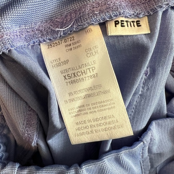 HeartSoul Jogger Scrub Pants for Women, Ciel/light blue- SIZE XS PETITE 🩵 - Picture 6 of 7